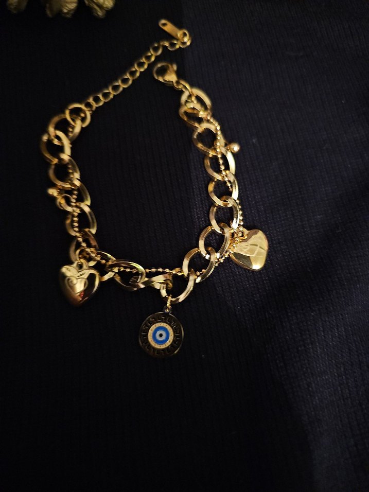 Bileklik ile Pembe Kadın Saat - Görsel 2