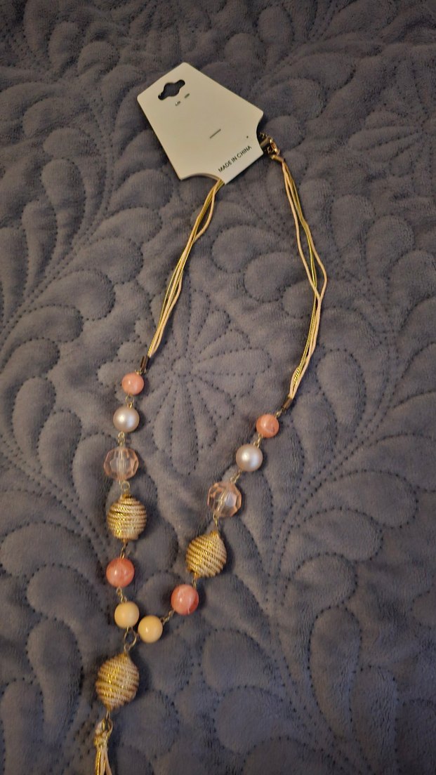 Uzun Boncuklu Bohem Kadın Kolye - Görsel 4