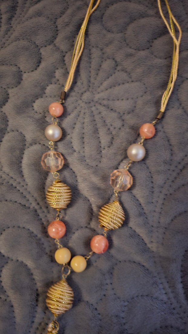 Uzun Boncuklu Bohem Kadın Kolye - Görsel 3