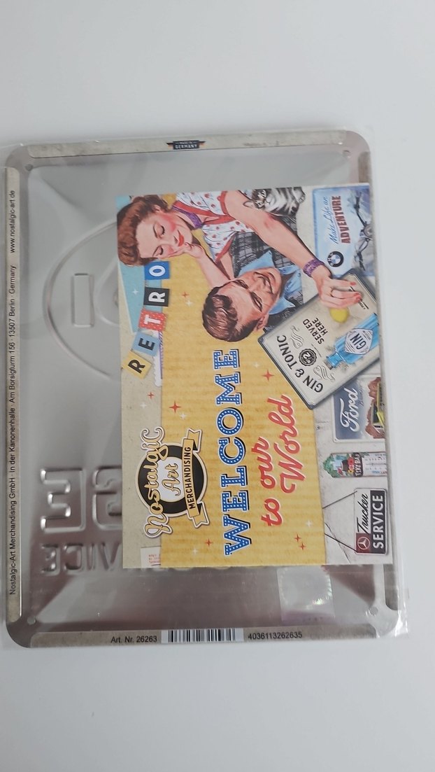 Audi Vintage Garaj Metal Rozeti - Görsel 2