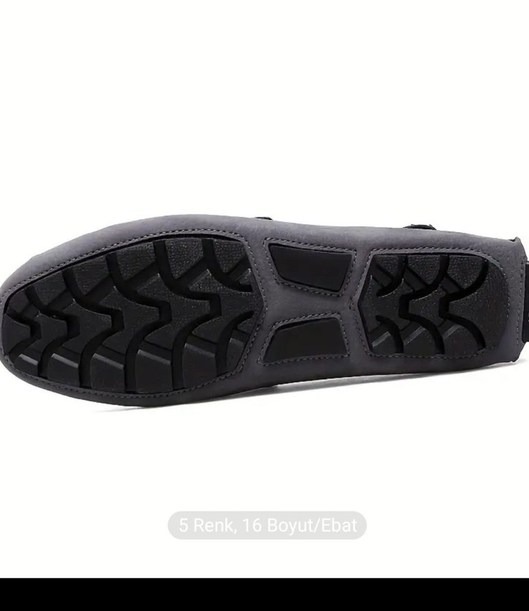 Siyah Süet  Erkek Loafer.YENİ - Görsel 4