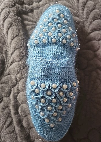 Mavi Kadın Terlik - Görsel 4