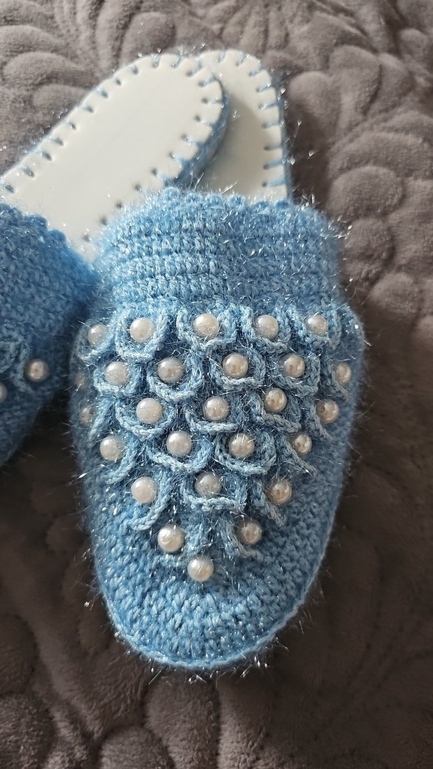 Mavi Kadın Terlik - Görsel 2