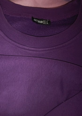 Mor Kadın Sweatshirt - Görsel 2