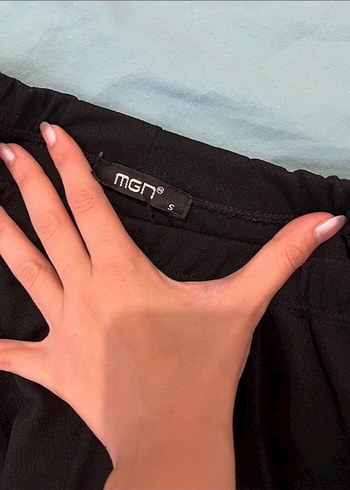 bershka muadili ispanyol paça tayt  Midi Pantolonu - Görsel 11