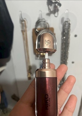 KIKO Parlak kahverengi gloss - Görsel 6