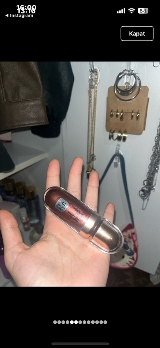 KIKO Parlak kahverengi gloss - Görsel 3