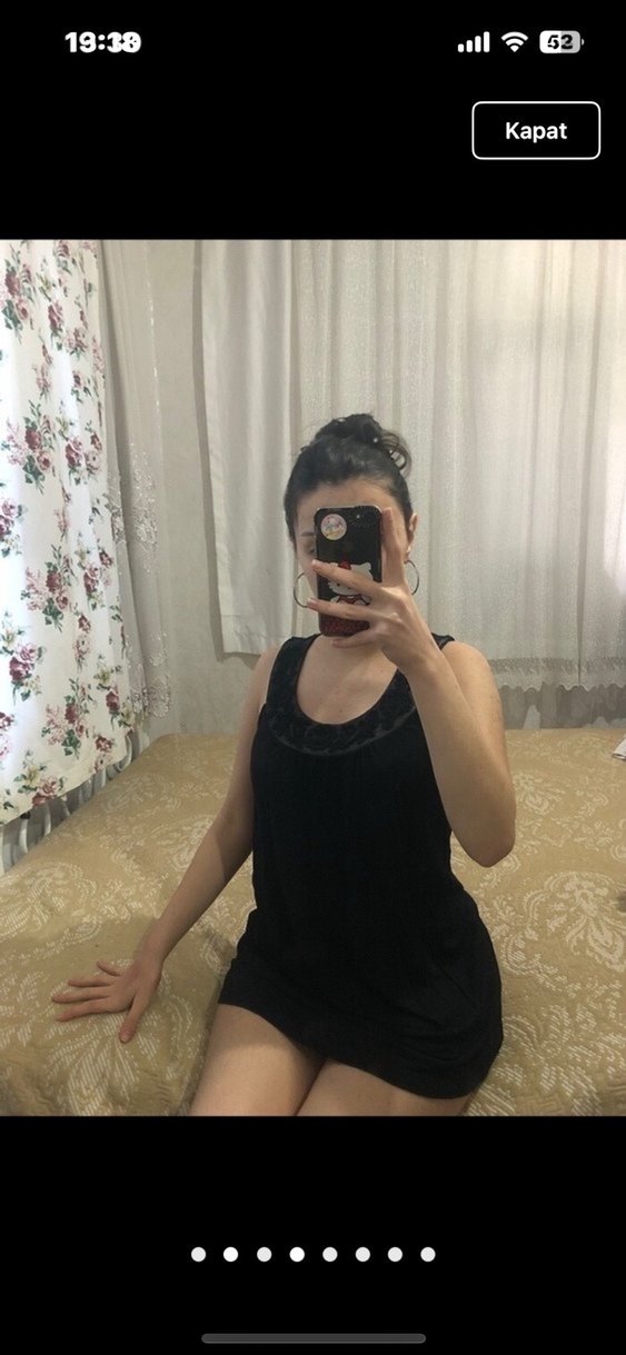 Siyah Straplez Mini Elbise - Görsel 2