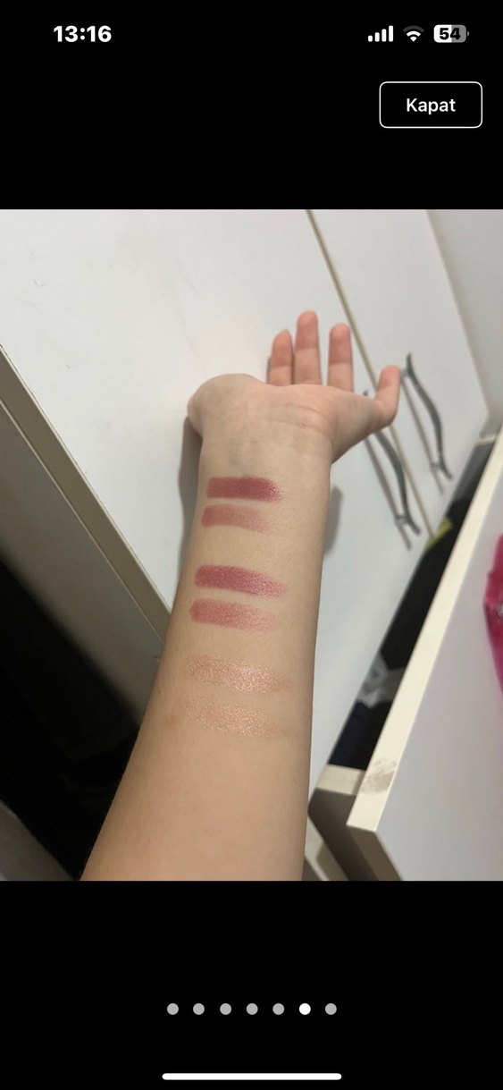 MAC yılbaşı serisi mini mac ruhlar simli ruj glos - Görsel 5