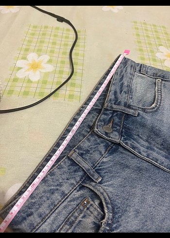 Pastel Mavi Normal Boy Kadın Denim Pantolon - Görsel 10