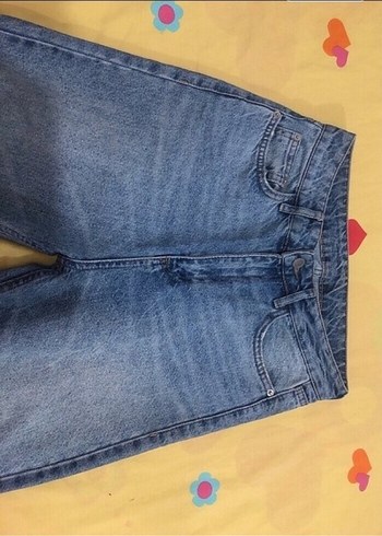 Pastel Mavi Normal Boy Kadın Denim Pantolon - Görsel 17