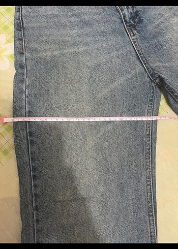 Pastel Mavi Normal Boy Kadın Denim Pantolon - Görsel 12