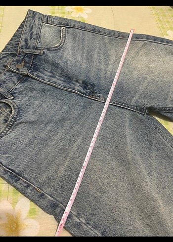 Pastel Mavi Normal Boy Kadın Denim Pantolon - Görsel 11