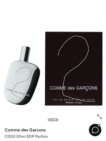 Comme des garçons parfüm unisex 50 ml