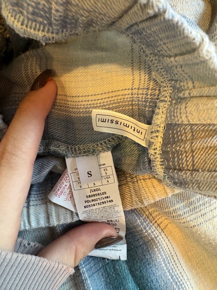 Intimissimi
 Çok Renkli Pamuklu Bol Kesim Pantolon - Görsel 2