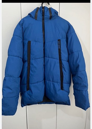 MAVİ Erkek Kapüşonlu Mont - Görsel 2