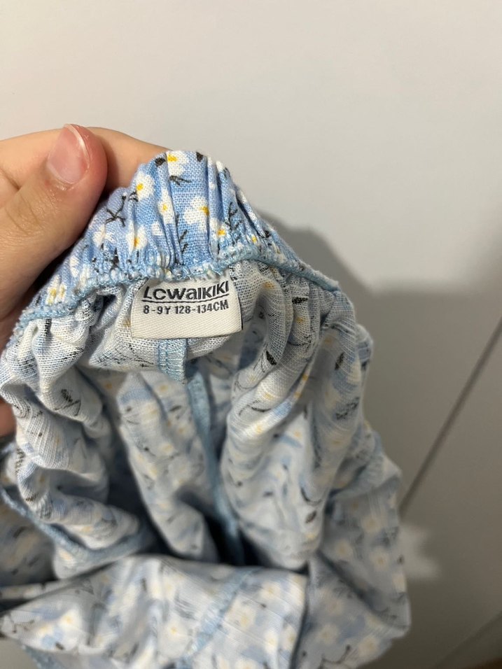 Çiçek desenli şort etek - Görsel 4