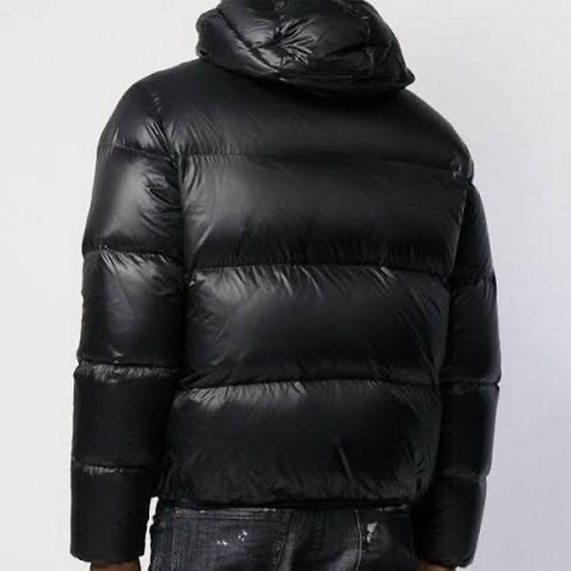 DSQUARED2 Siyah Kapüşonlu Erkek Mont - Görsel 2