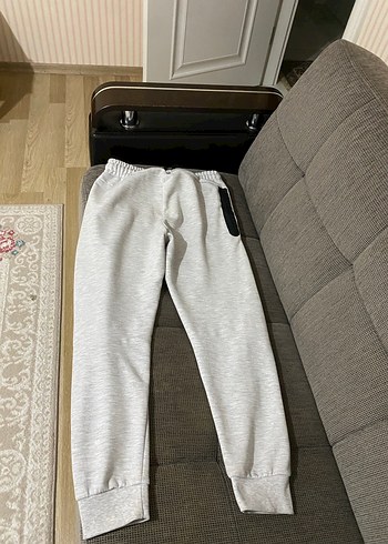 Nike Gri Bağcıklı Eşofman Altı - Görsel 4