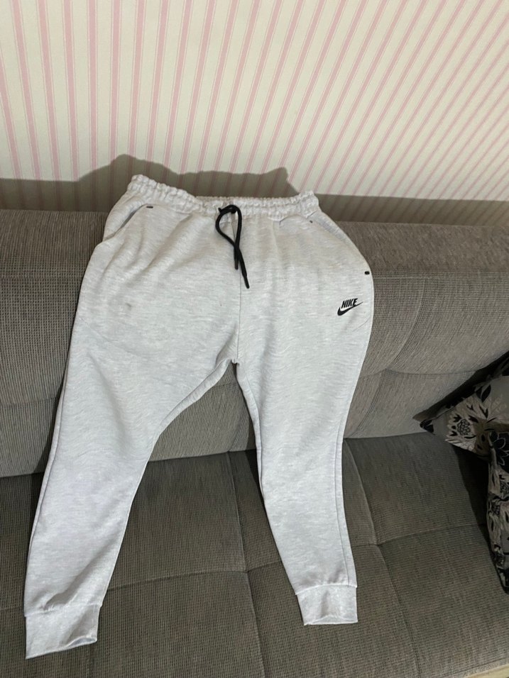 Nike Gri Bağcıklı Eşofman Altı - Görsel 2