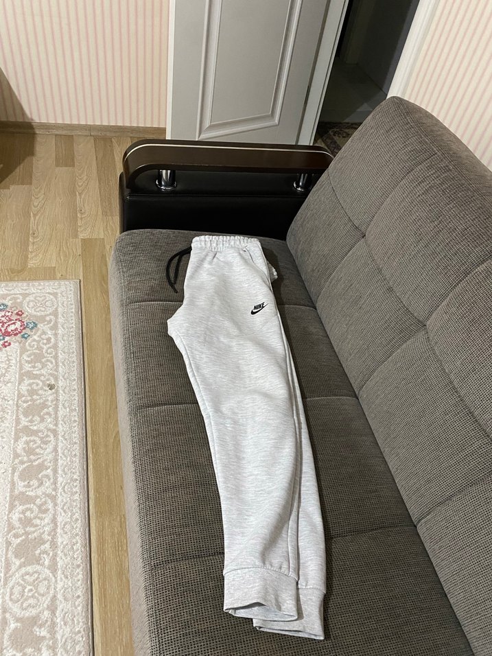 Nike Gri Bağcıklı Eşofman Altı - Görsel 3