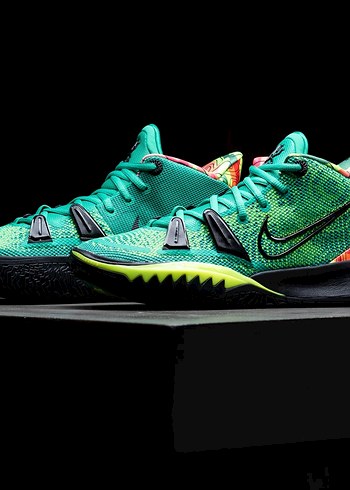 Yeşil Yılan Desenli Basketbol Ayakkabısı-Kyrie 7 Stadium Green - Görsel 5