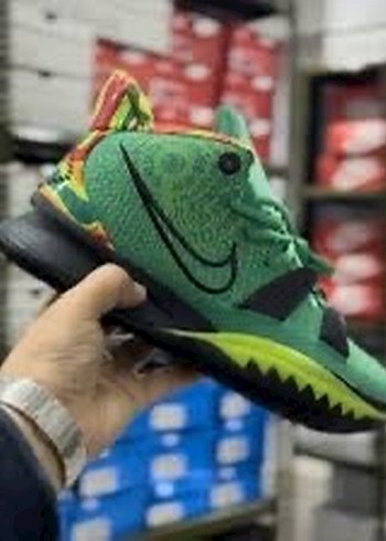 Yeşil Yılan Desenli Basketbol Ayakkabısı-Kyrie 7 Stadium Green - Görsel 2