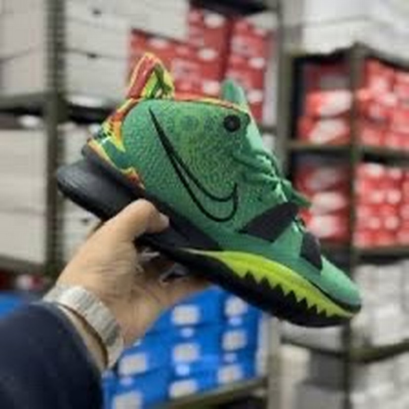 Yeşil Yılan Desenli Basketbol Ayakkabısı-Kyrie 7 Stadium Green - Görsel 2
