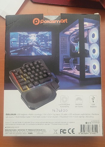 polosmart PGM19 Mini Gaming Klavye - Görsel 2
