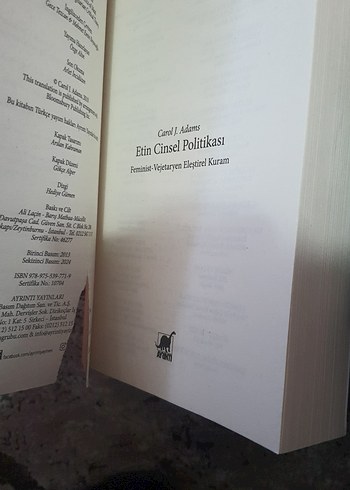 Etin Cinsel Politikası - Carol J. Adams - Görsel 5