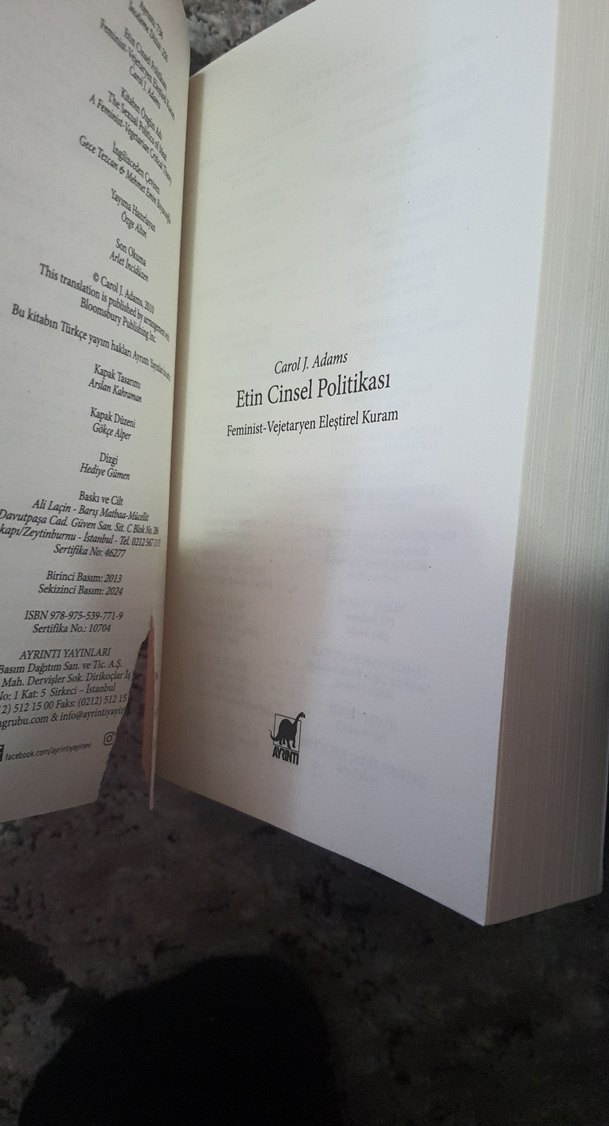 Etin Cinsel Politikası - Carol J. Adams - Görsel 5