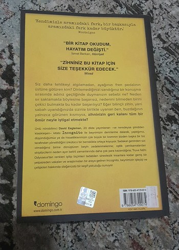 Incognito - Beynin Gizli Hayatı - Görsel 2