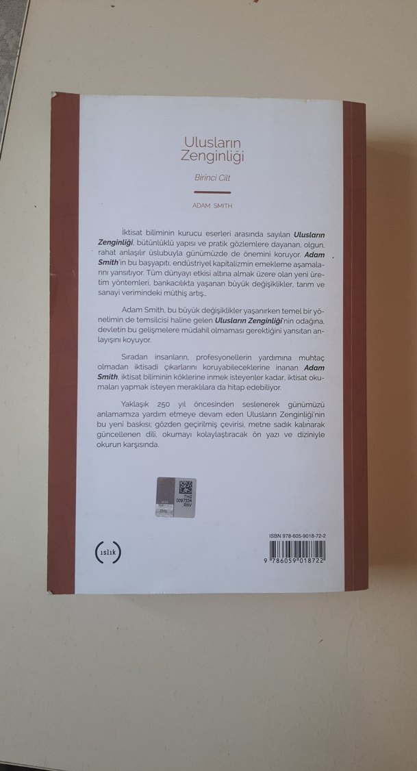 Ulusların Zenginliği - Birinci Cilt - Görsel 3