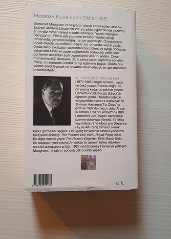 İnsanın Esareti - W. Somerset Maugham - Görsel 3