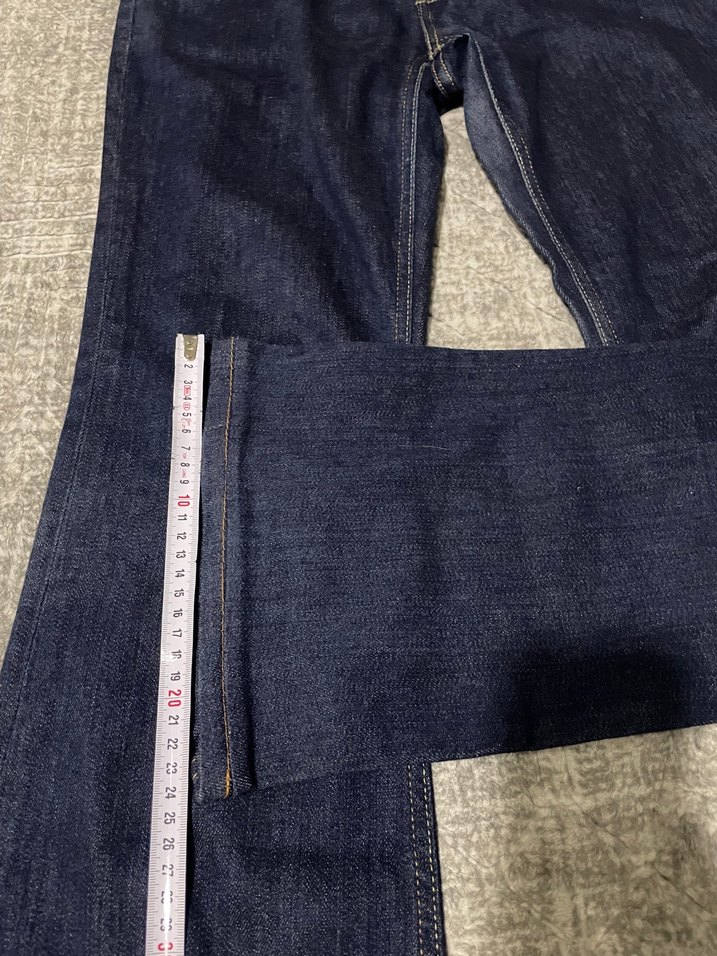 Levis koyu lacivert ispanyol paça jean — görsel 6/9