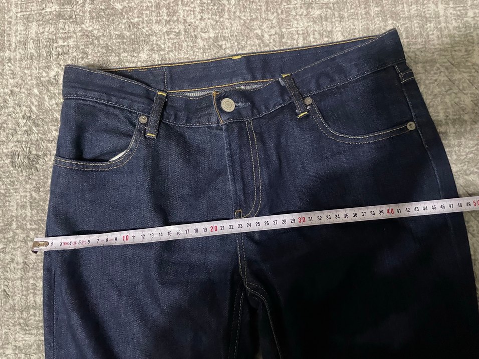 Levis koyu lacivert ispanyol paça jean — görsel 5/9