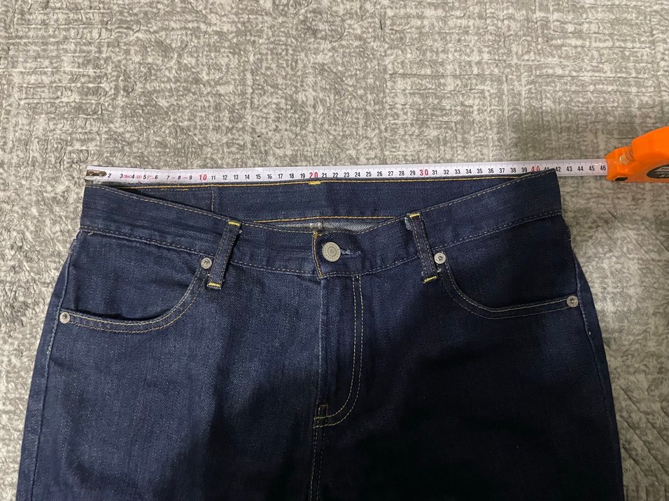 Levis koyu lacivert ispanyol paça jean — görsel 4/9