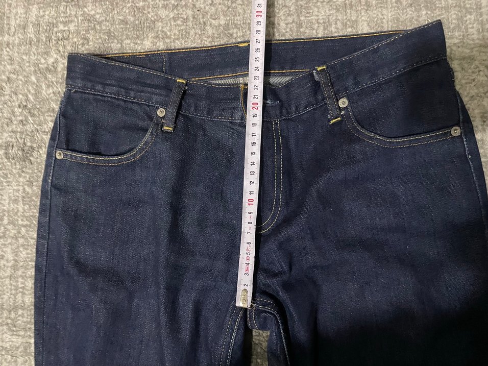 Levis koyu lacivert ispanyol paça jean — görsel 8/9