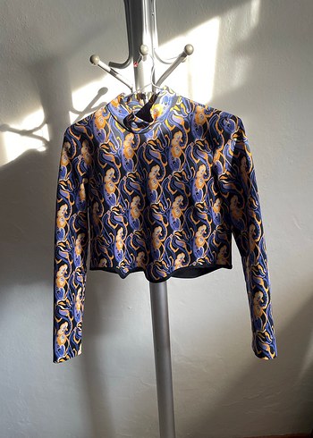 Zara Kadın Printed Top - Görsel 3