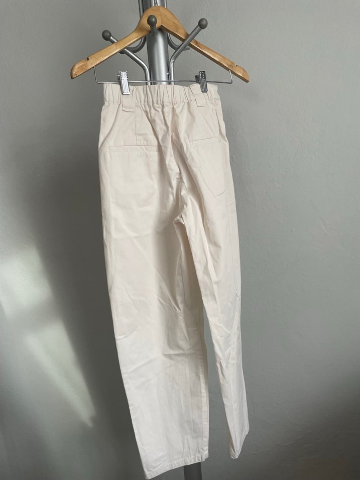 Mango Kadın Baggy Keten Pantolon - Görsel 2