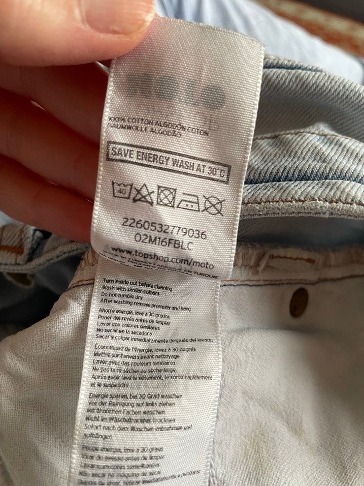 Topshop İngiliz Marka Yüksek Bel Jean - Görsel 5