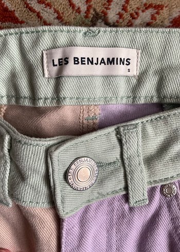 Les Benjamins Renkli Yüksek Bel Jean - Görsel 6