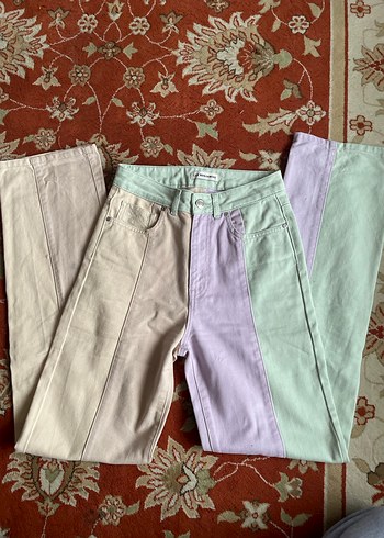 Les Benjamins Renkli Yüksek Bel Jean - Görsel 3