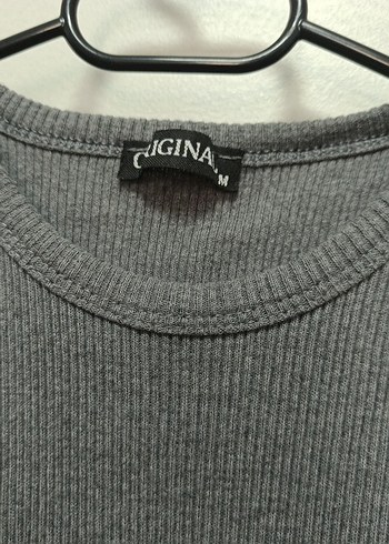 Gri Uzun Kolsuz Dar Kesim Elbise - Görsel 3