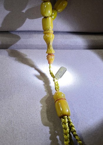 İsa Balkaya usta imzalı sıkma kehribar tesbih - Görsel 2