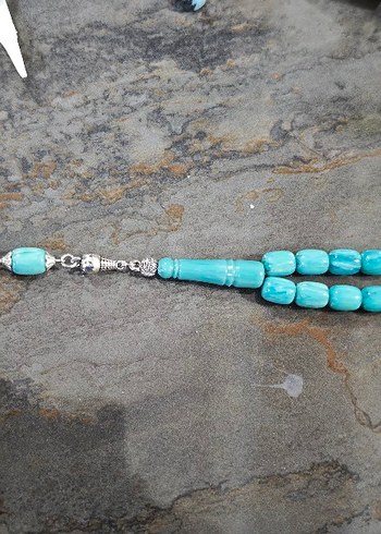 Turkuaz Renkli katalin KANAYANBAĞ Tesbih - Görsel 6