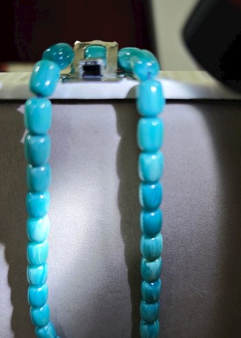 Turkuaz Renkli katalin KANAYANBAĞ Tesbih - Görsel 4