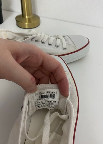 Beyaz Kadın Spor Ayakkabı - Görsel 3