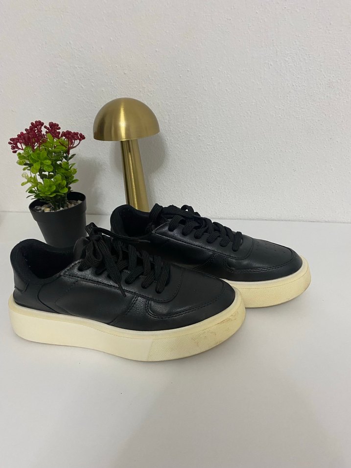 Siyah Kadın Spor Ayakkabı - Görsel 2