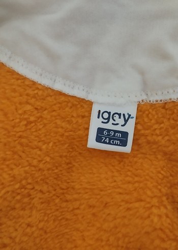 Turuncu Baskılı Erkek Çocuk yeleği - Görsel 2